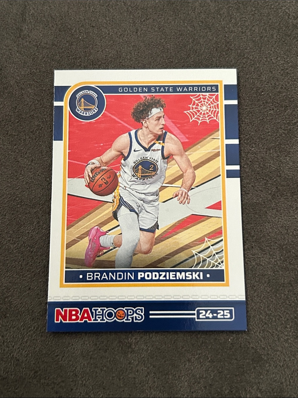 NBA Hoops Brandin Podziemski Golden State Warriors Basketball Card